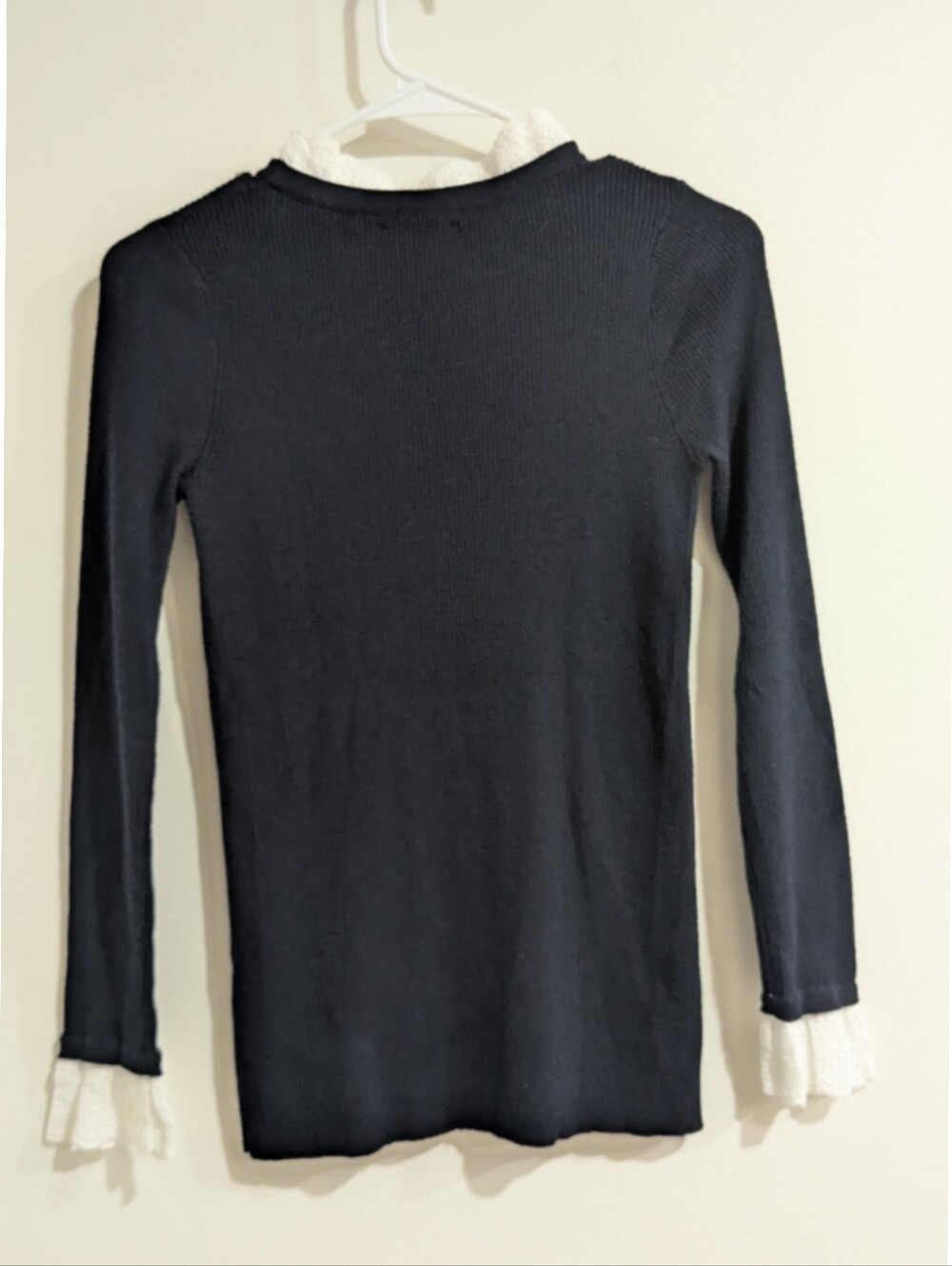 Tuckernuck Rosemary Eyelet Trim Sweater - Picture 7 of 7